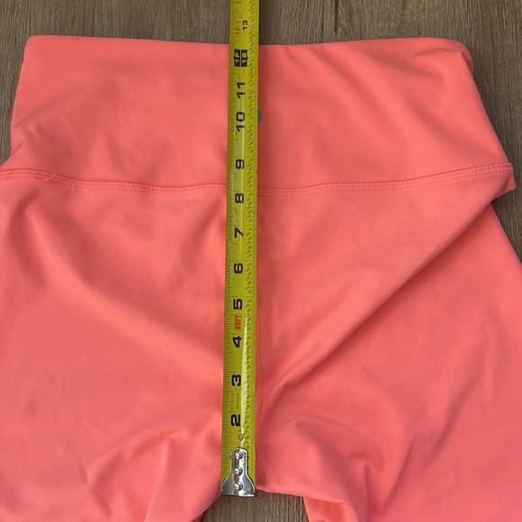 NWOT 90 Degree By Reflex Women’s Coral Hi Rise Ankle Length Leggings Size Medium - Picture 15 of 16